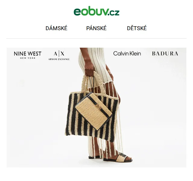 eobuv.cz: Letni sleva 15 % na sandaly a pantofle – srpen 2026 | Nuslet.cz