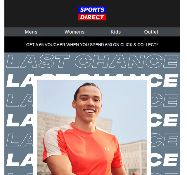 Sportsdirect.com: Last Chance výprodej – červen 2026 | Nuslet.cz