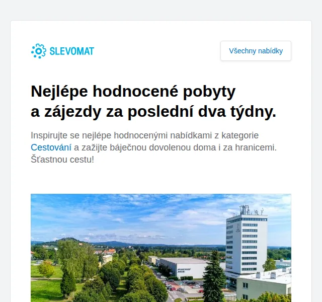 Slevomat: Pobyty a zájezdy s wellness – červen 2026 | Nuslet.cz