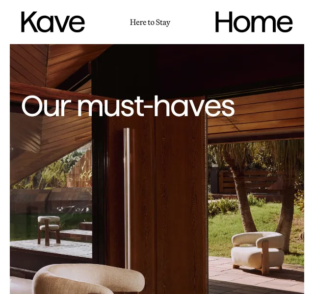 Kave Home Sale: Nadčasový nábytek – červenec 2026 | Nuslet.cz