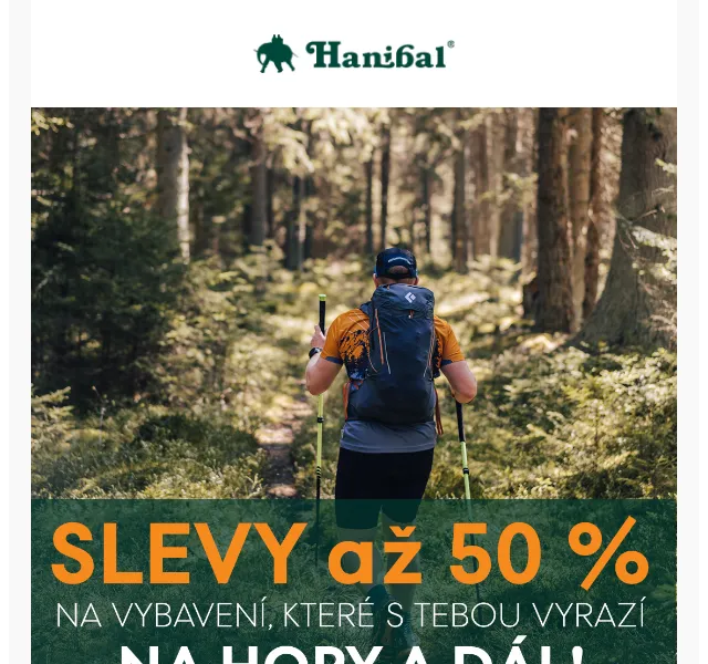 Hanibal: Letní výprodej vybavení – červen 2026 | Nuslet.cz
