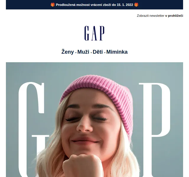 GAPstore: Novinky ze zimní kolekce – červen 2026 | Nuslet.cz