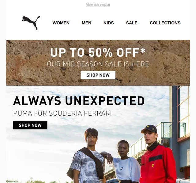 PUMA: F1 Grand Prix Imola akce – červen 2026 | Nuslet.cz
