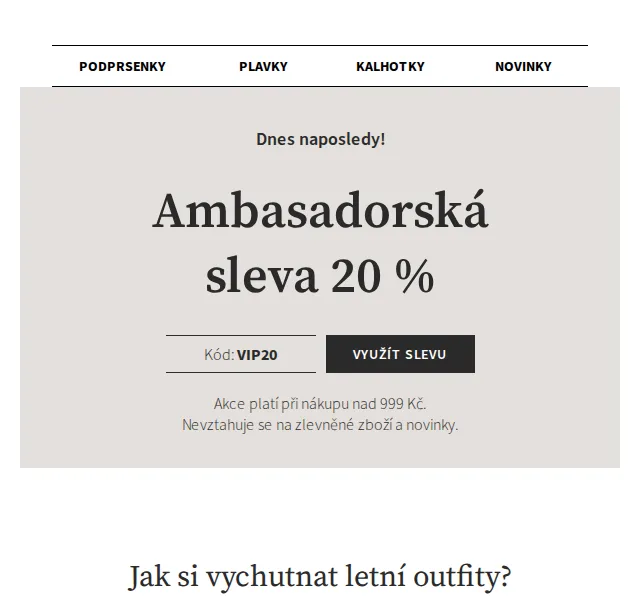 Astratex.cz: Ambasadorská sleva 20 % – červen 2026 | Nuslet.cz