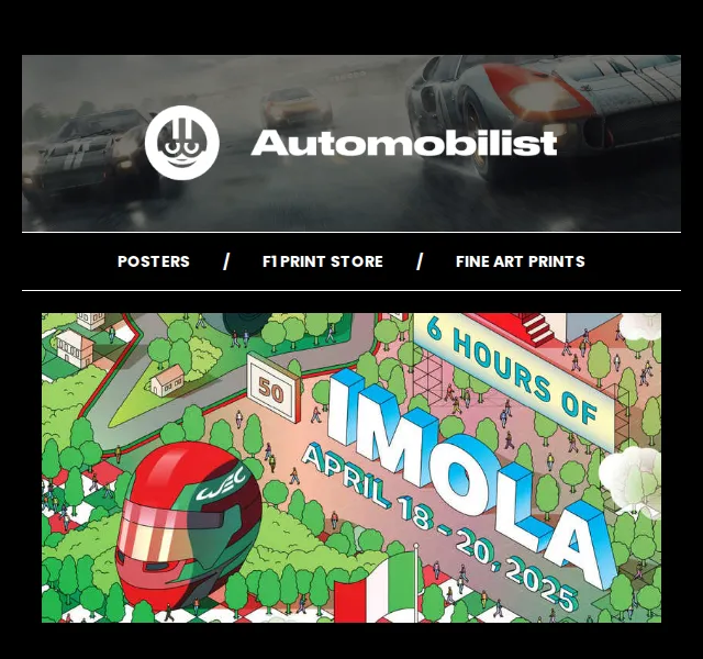 Automobilist: Oficiální plakát 6H Imola 2025 – červenec 2026 | Nuslet.cz