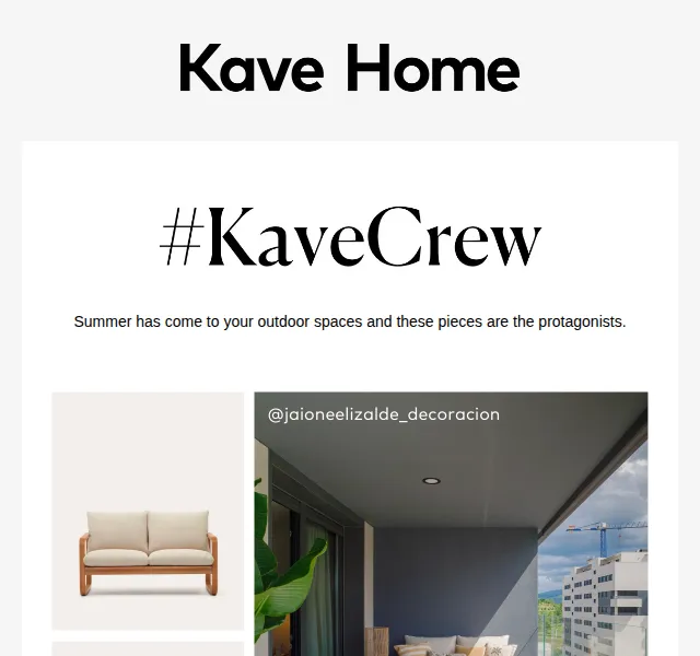 Kave Home: Nová letní kolekce na terasu a zahradu – červenec 2026 | Nuslet.cz