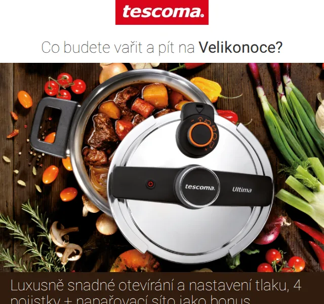 Tescoma: Velikonoční nápady a slevy – červen 2026 | Nuslet.cz