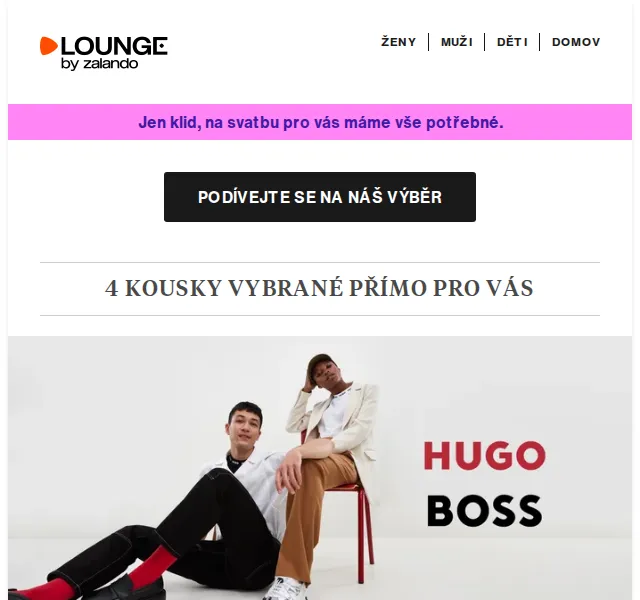 Lounge by Zalando: BOSS, Caprice až 75 % sleva – červenec 2026 | Nuslet.cz