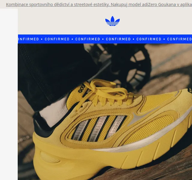 adidas: Nová kolekce adiZero Goukana – červenec 2026 | Nuslet.cz