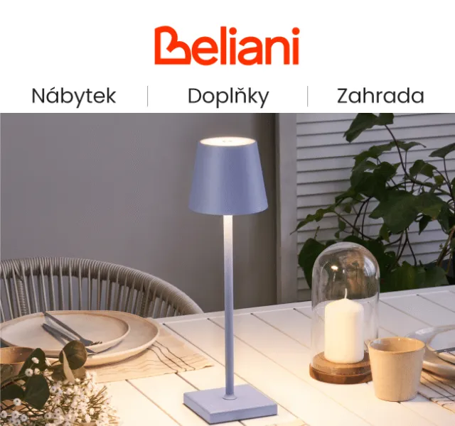 Beliani.cz: Venkovní lampa zdarma kód – září 2026