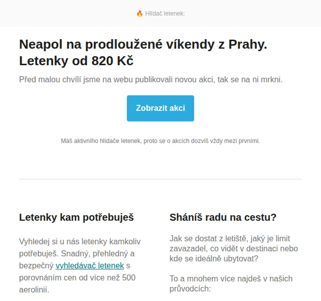Cestujlevne.com: Neapol letenky od 820 Kč – červen 2026 | Nuslet.cz