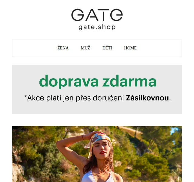 gate.shop: Letní móda od 218 Kč – červenec 2026 | Nuslet.cz