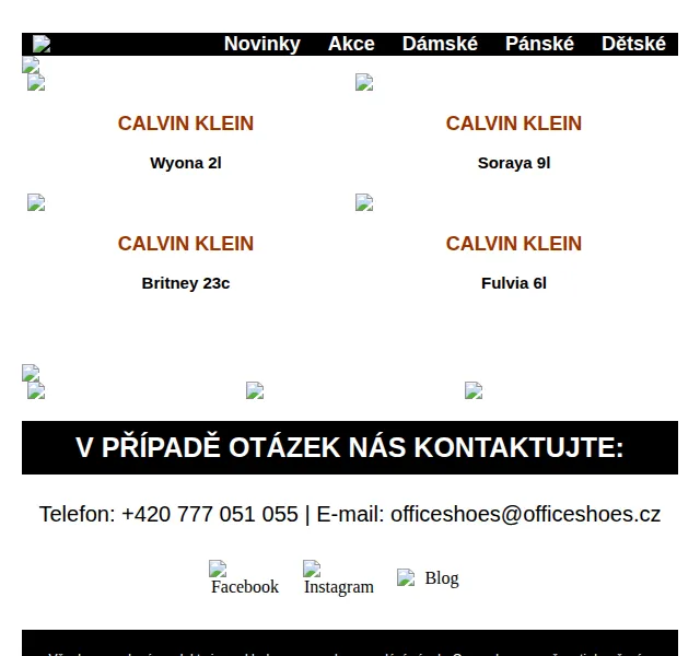 Office Shoes: Elegantní sandály Calvin Klein – červenec 2026 | Nuslet.cz