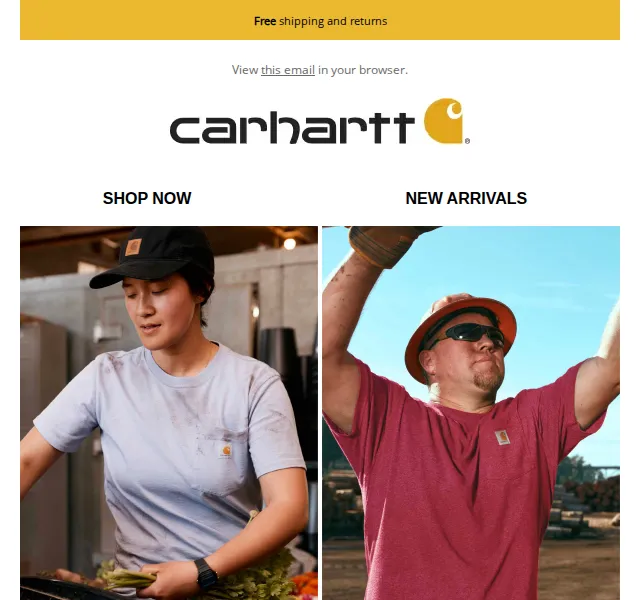 Carhartt: Podzimní barvy triček – červen 2026 | Nuslet.cz