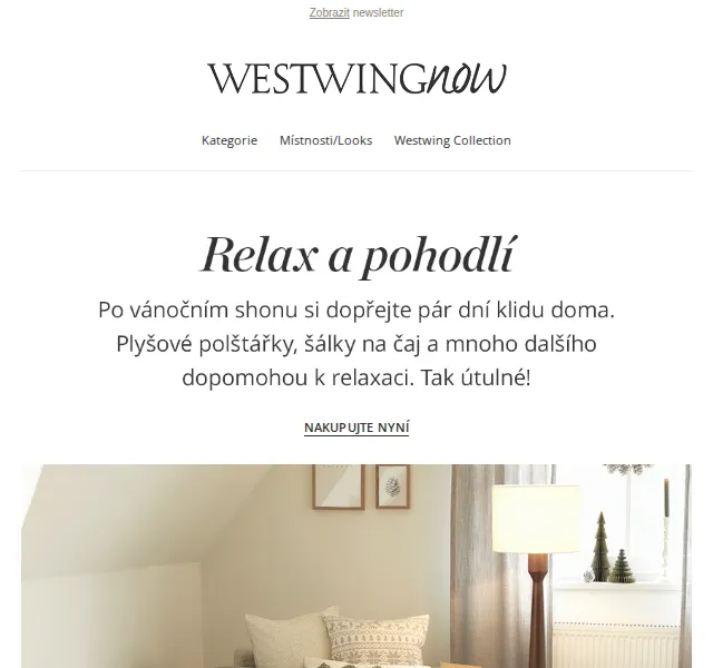 WestwingNow: útulný domov s doplňky – červen 2026 | Nuslet.cz