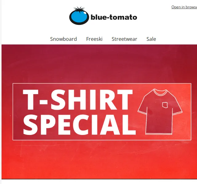 Blue Tomato: Výprodej triček – červenec 2026 | Nuslet.cz