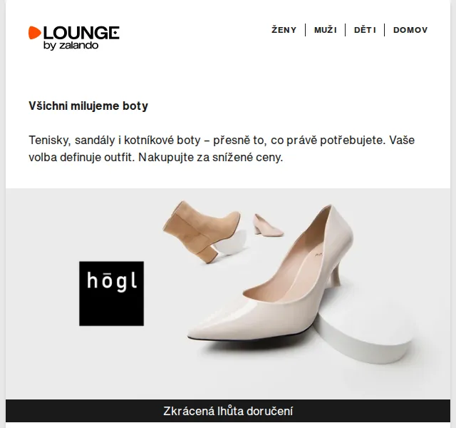 Lounge by Zalando: Boty Högl, Steve Madden & další – červenec 2026 | Nuslet.cz