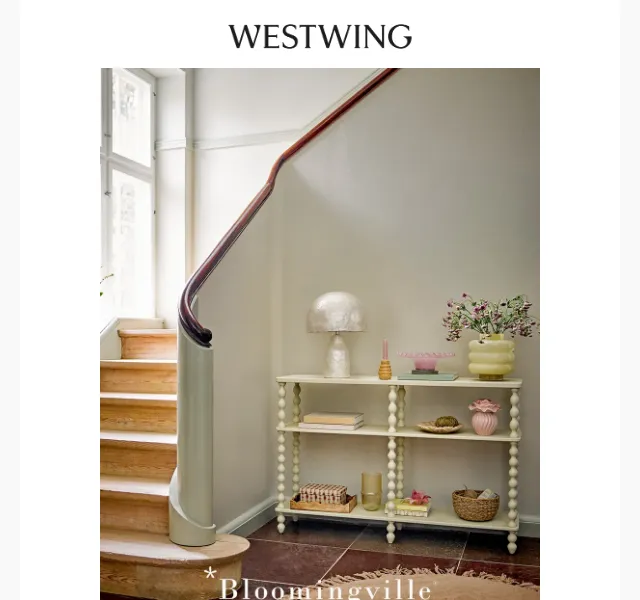 Westwing: Bloomingville nábytek a dekorace – srpen 2026 | Nuslet.cz