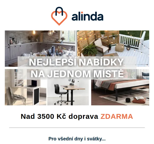 Alinda: Světelné řetězy od 299 Kč – červenec 2026 | Nuslet.cz