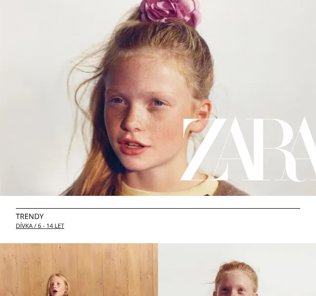 Zara Kids: Novinky dětem – srpen 2026