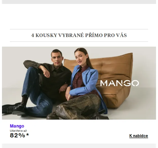 Lounge by Zalando: Mango, Pinko, Billabong – sleva až 85 % | Duben 2026