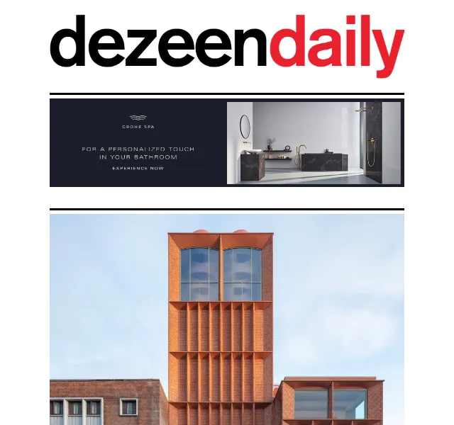 Dezeen Daily: přehled novinek z architektury a designu – červen 2026 | Nuslet.cz
