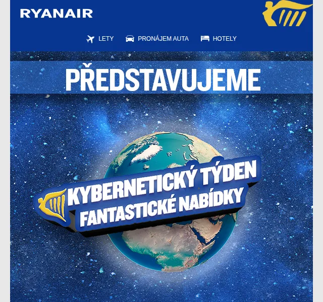 Ryanair: Kybernetický týden – červen 2026 | Nuslet.cz