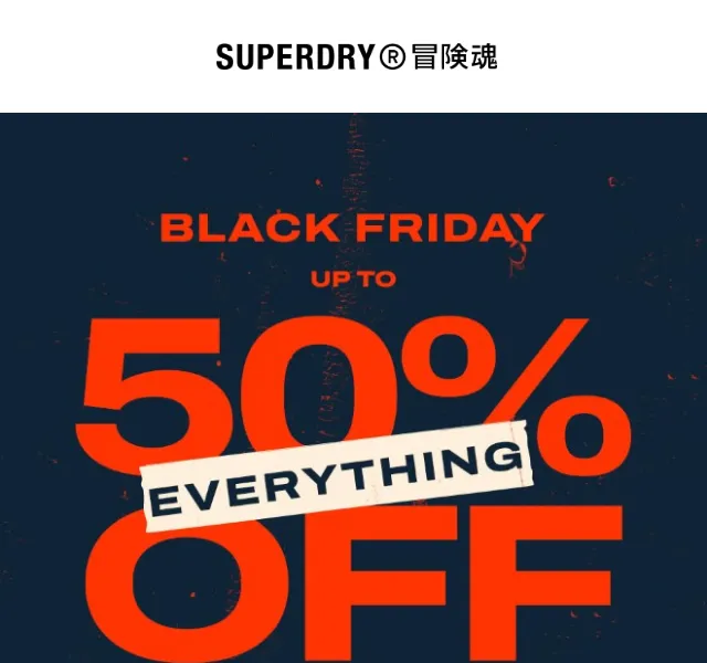 Superdry: BLACK FRIDAY SALE – až 50 % sleva – červen 2026 | Nuslet.cz