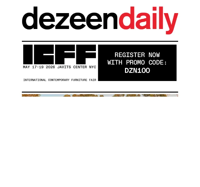 Dezeen Daily: Architektura a design – červenec 2026 | Nuslet.cz
