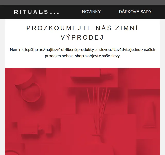 Rituals: Zimní výprodej – dárek k nákupu – červen 2026 | Nuslet.cz