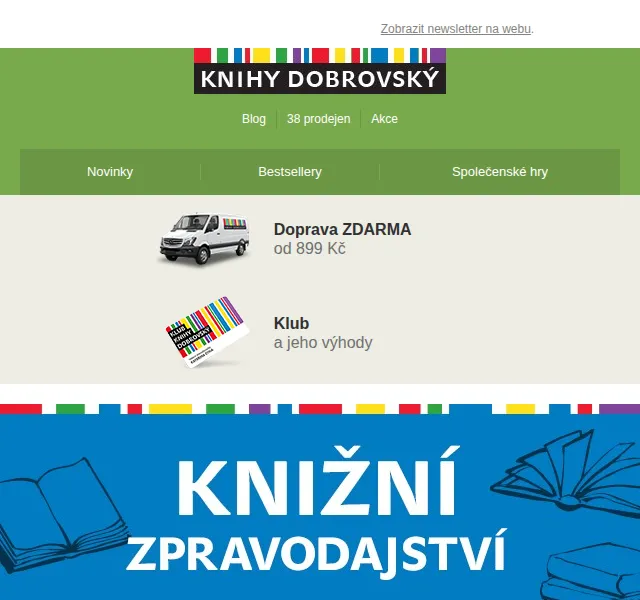 KnihyDobrovsky.cz: sleva až 25 % na knižní novinky – červen 2026 | Nuslet.cz
