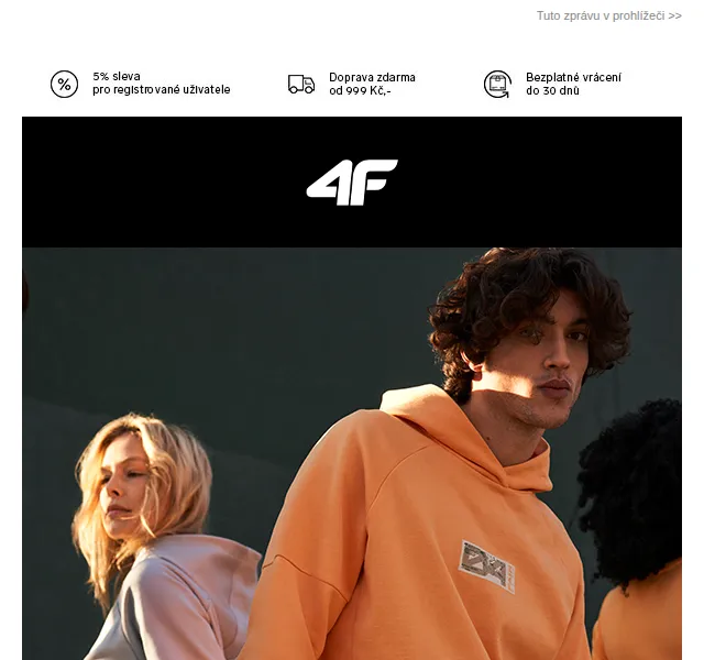 4Fstore: Nová jarní kolekce Spring Wear Fair – červen 2026 | Nuslet.cz