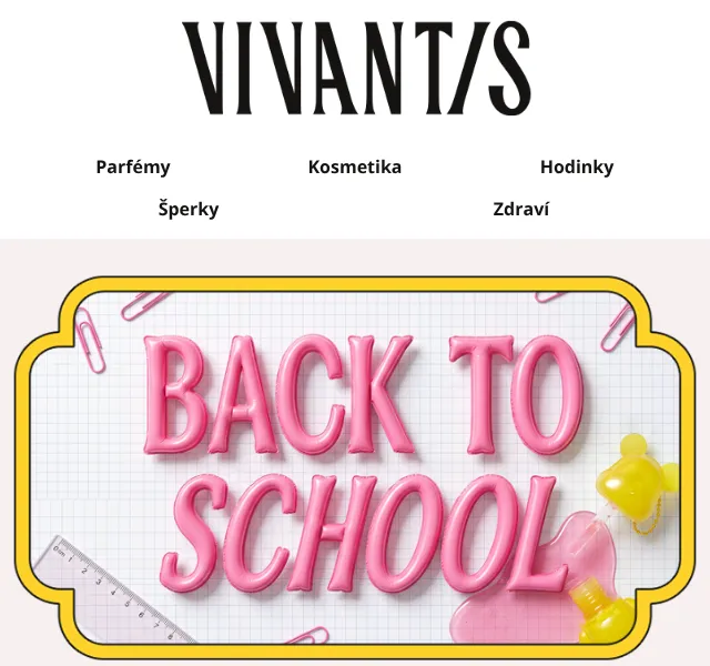 Vivantis.cz: Back to School slevy – srpen 2026