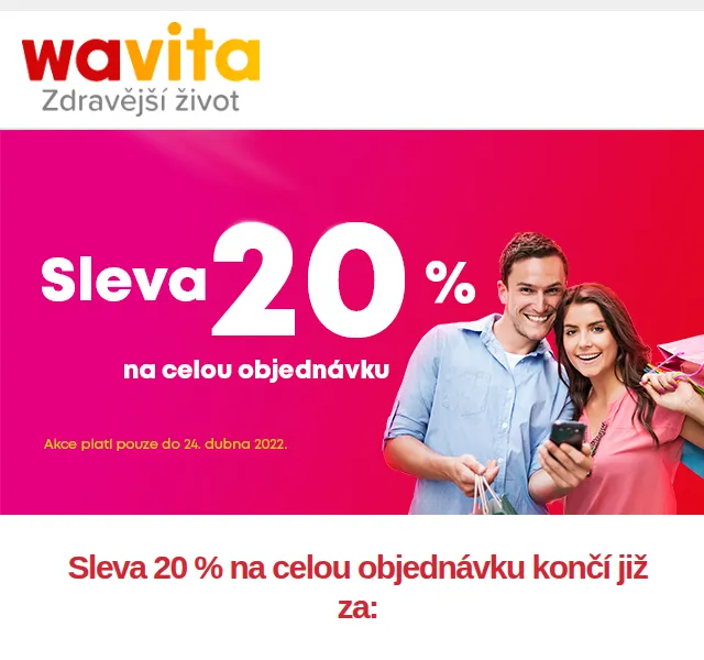 Wavita: Poslední den 20% slevy – duben 2022 | Nuslet.cz