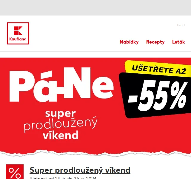 Kaufland: Masová konzerva 34,90 Kč – červenec 2026 | Nuslet.cz