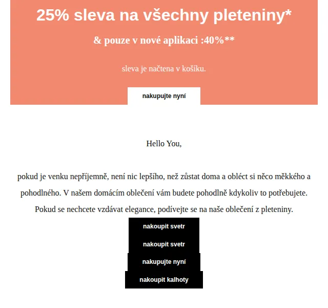 Orsay: 40% na pleteniny – prosinec 2021 | Nuslet.cz