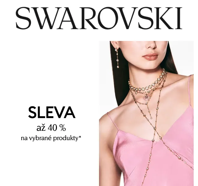 Swarovski: Slevy až 40 % na šperky – červenec 2026 | Nuslet.cz