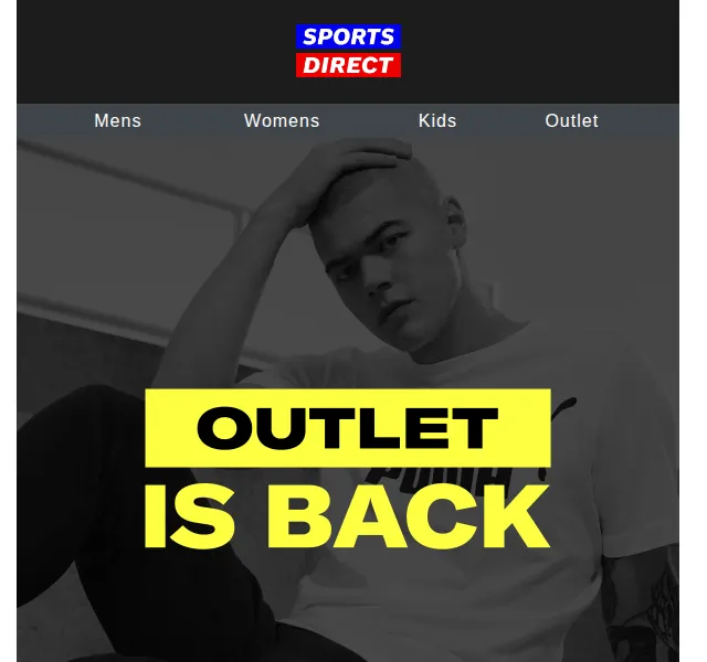 Sportsdirect.com: Výprodej Outlet až 70 % sleva – červenec 2026 | Nuslet.cz