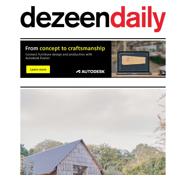 Dezeen Daily: Novinky a projekty z architektury – červenec 2026 | Nuslet.cz