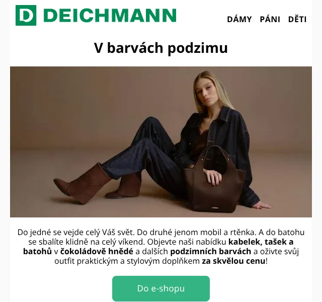 DEICHMANN: až 22 % sleva – slevový kód DPLUS22
