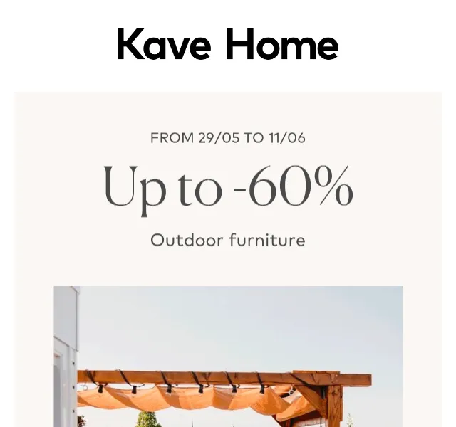 Kave Home Sale: sleva až 60 % na zahradní nábytek – červenec 2026 | Nuslet.cz