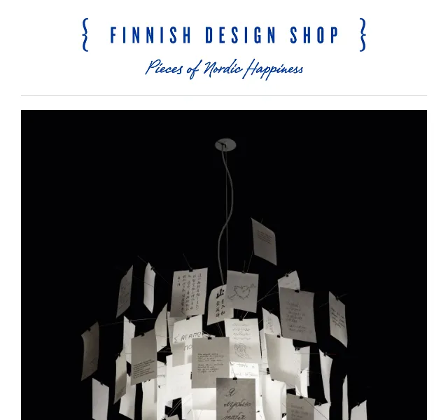 Finnish Design Shop: Sochařská svítidla Ingo Maurer –10 % – červenec 2026 | Nuslet.cz