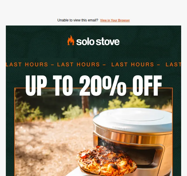 Solo Stove EU: Slevy na pizzy – červenec 2026 | Nuslet.cz