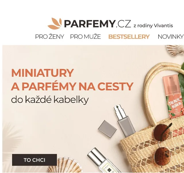 Parfemy.cz: Miniatury a parfémy na cesty – červenec 2026 | Nuslet.cz