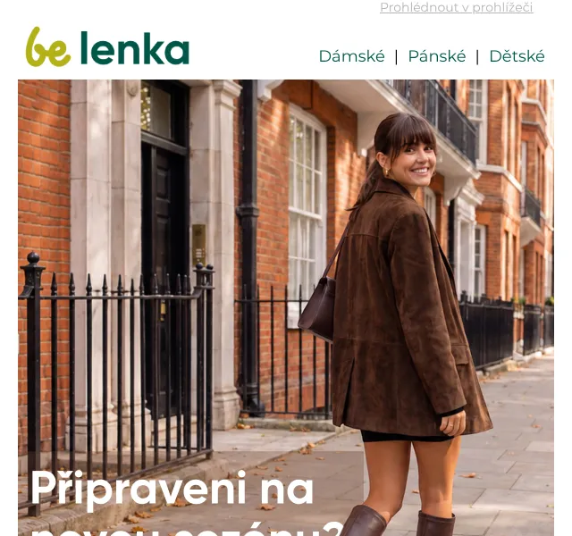 Be Lenka: Podzimní novinky – září 2026
