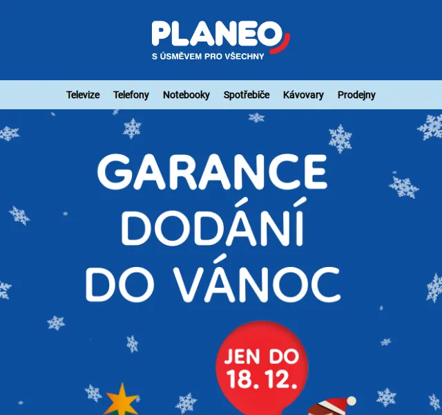 Planeo: Slevy na elektroniku a spotřebiče – červen 2026 | Nuslet.cz