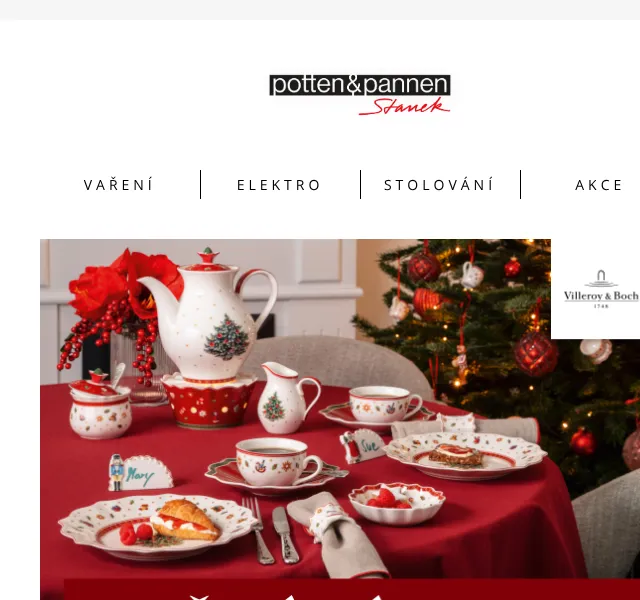 Potten & Pannen: Villeroy & Boch Vánoce – říjen 2026