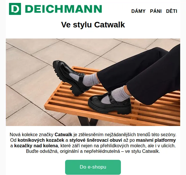 DEICHMANN: Nová kolekce Catwalk – červenec 2026 | Nuslet.cz