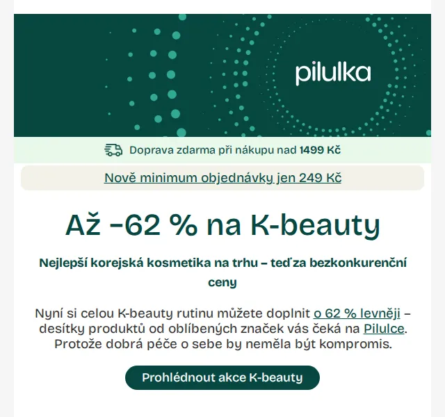 Pilulka.cz: Sleva až 62 % na K-beauty Cosrx, Medicube – červenec 2026 | Nuslet.cz