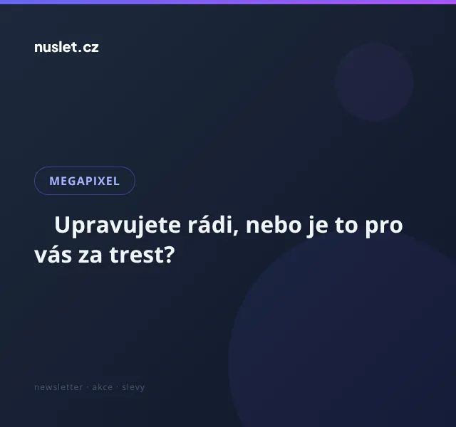 Megapixel: SSD disky a monitory na práci – červenec 2026